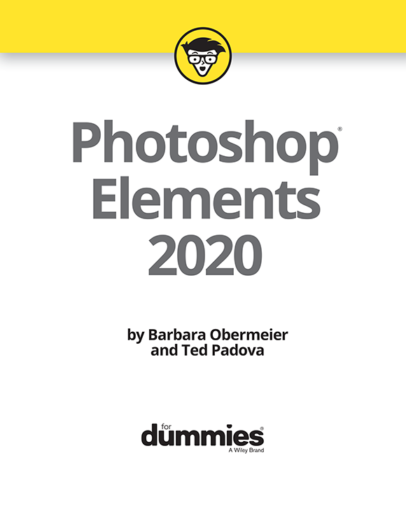 Photoshop Elements 2020 For Dummies Published by John Wiley Sons Inc 111 - photo 2