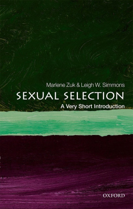 Marlene Zuk Sexual Selection: A Very Short Introduction