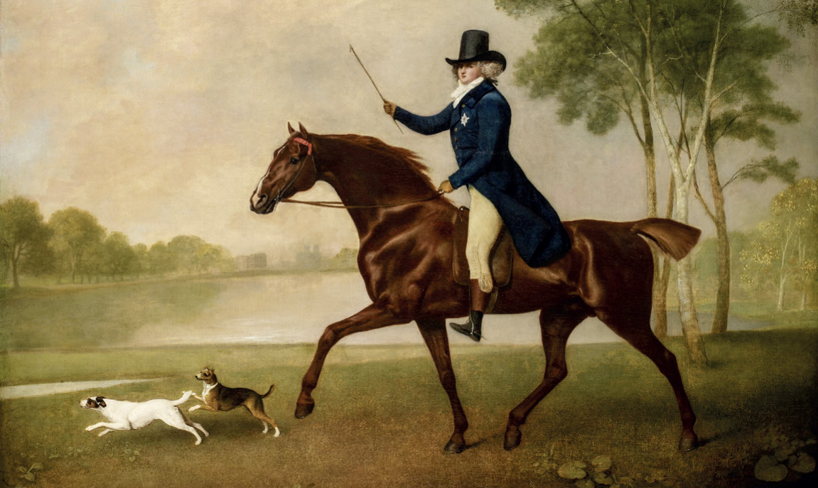 The Prince of Wales in a painting by George Stubbs 1791 The gentleman of - photo 2