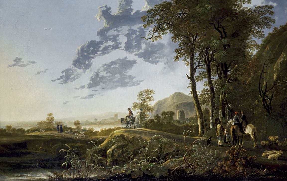 An Evening Landscape with Figures and Sheep by Aelbert Cuyp 16559 This - photo 14