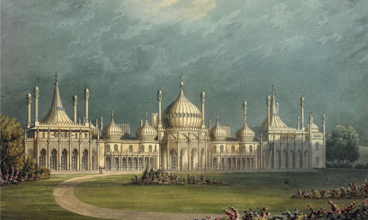 The exterior of the Royal Pavilion at Brighton from John Nashs Views of the - photo 15