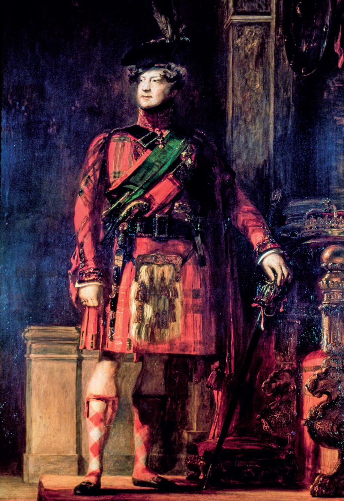 George IV in Highland dress by David Wilkie 1830 The costume was made for - photo 17