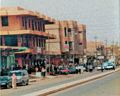 Downtown Fallujah looking toward the Brooklyn Bridge to the west Highway 10 - photo 2