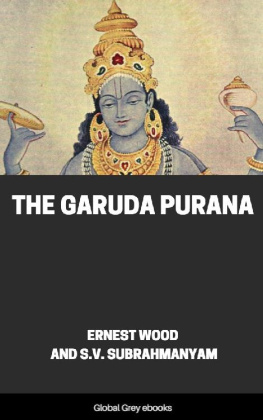 Ernest Wood The Garuda Purana