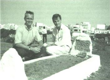 At Genets grave in Larash Morocco with John Purcell Michael Carroll - photo 6