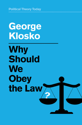Klosko - Why should we obey the law?