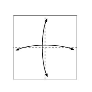 Step1 Fold in the dotted lines to make creases and fold back Step2 Fold - photo 4