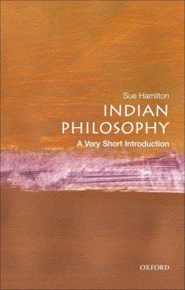 Sue Hamilton - Indian Philosophy: A Very Short Introduction