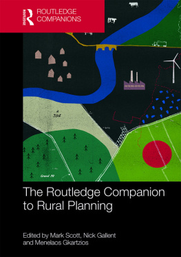 Gallent Nick The Routledge companion to rural planning