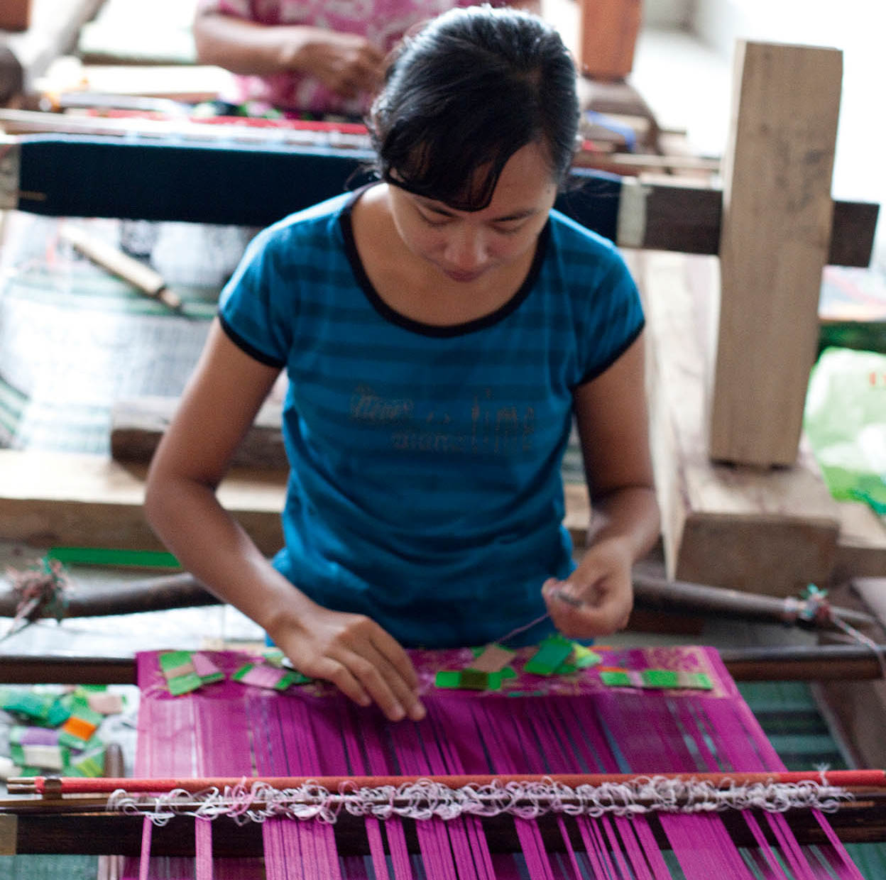 Ikat-weaving villages In remote Nusa Tenggara are many islands where ikat - photo 12