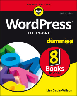 Lisa Wilson WordPress All-in-One For Dummies 11