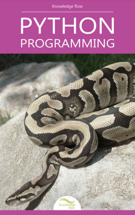 Knowledge flow - Python Programming