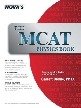 Garrett Biehle - The MCAT Physics Book