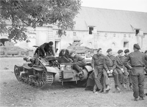 4 Matilda Tanks of the 4th Royal Tank Regiment This unit would shock the - photo 6