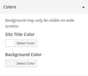 Collapsed Section Customizer Settings When talking about settings in WordPress - photo 7