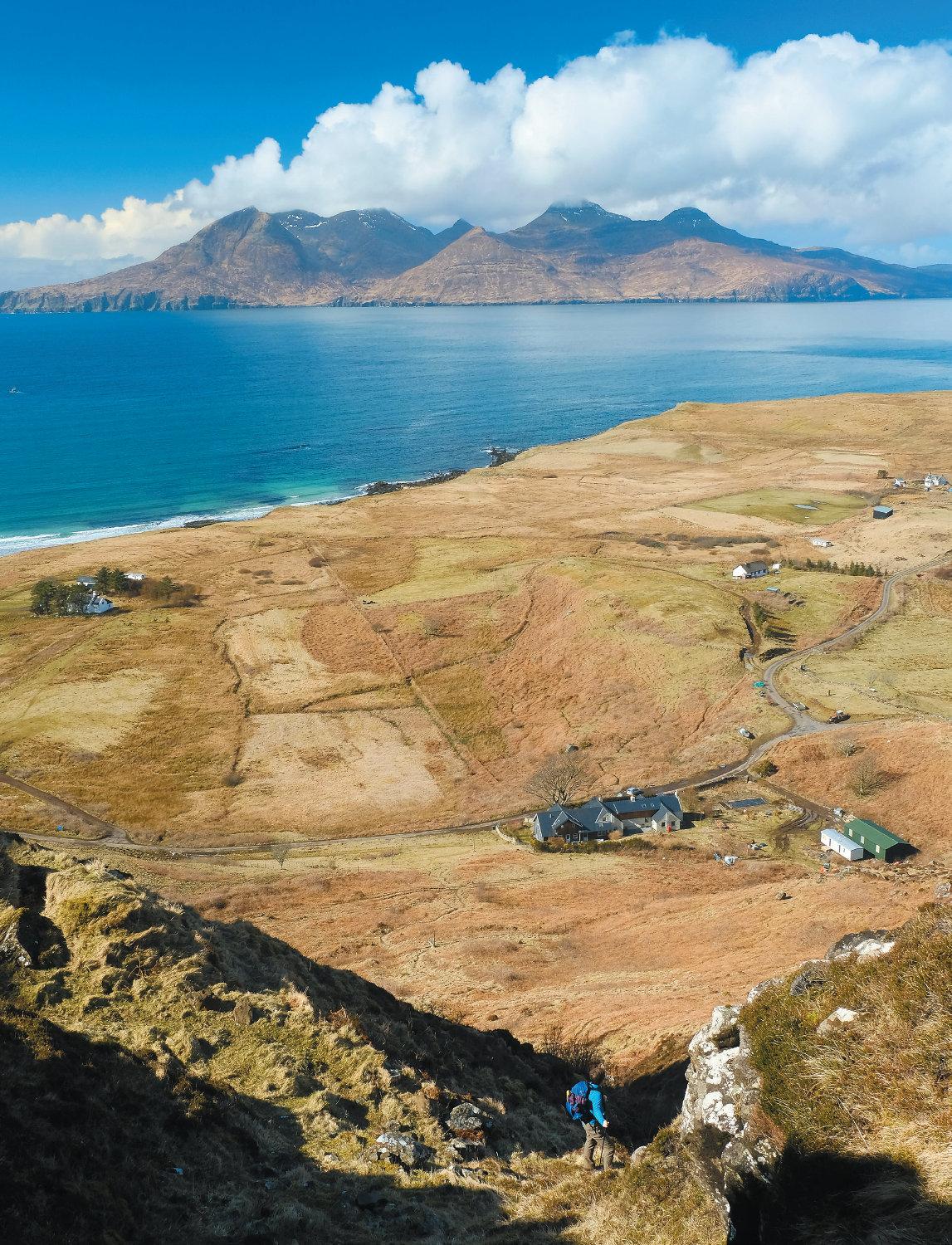 Isle of Rum seen from Eigg Theres an indefinable magic about islands Even - photo 4