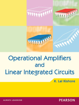 Lal - Operational amplifiers and linear integrated circuits