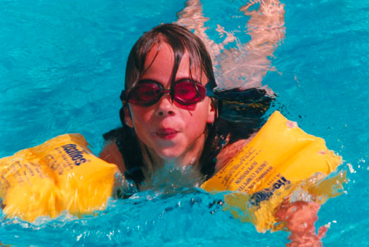 Learning to swim 73 Her first Christmas Learning to ride May 1993 - photo 17