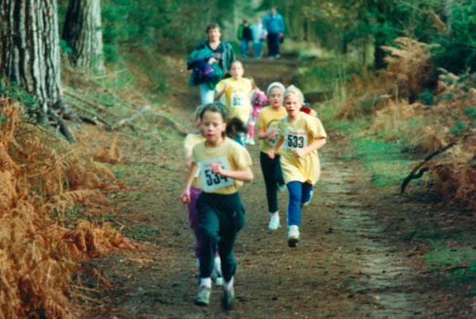 The beginning of the very sporting girl March 1993 In the Brownies She - photo 22