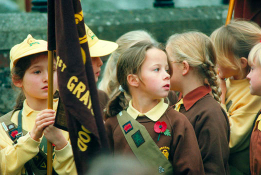 In the Brownies She won first prize as a clown at our local fte June 1993 - photo 23