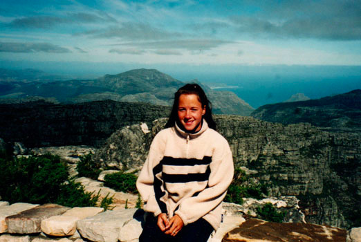 Top of Table Mountain Off backpacking to the USA June 2007 Diana with - photo 27