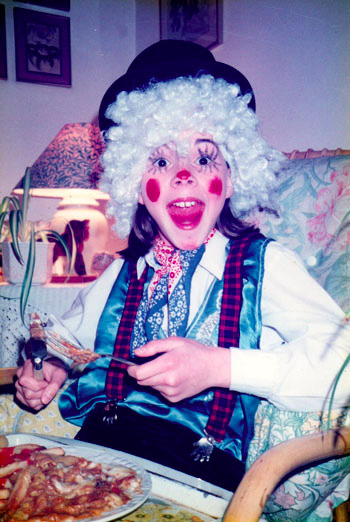 She won first prize as a clown at our local fte June 1993 She finds a new - photo 24