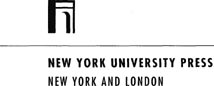 NEW YORK UNIVERSITY PRESS New York and London 1998 by New York University All - photo 1