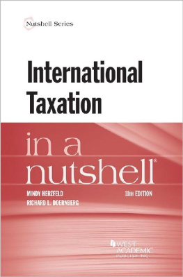 Mindy Herzfeld - International Taxation in a Nutshell