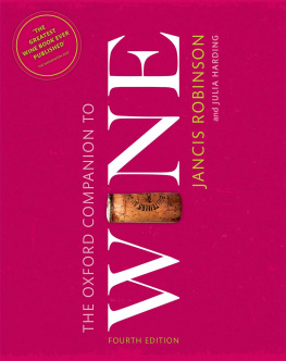 Jancis Robinson The Oxford Companion to Wine