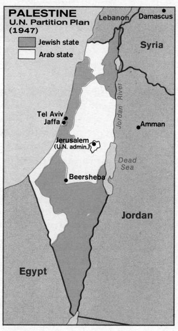 THE UNITED NATIONS PLAN FOR PARTITIONING PALESTINE INTO A JEWISH AND AN ARAB - photo 3