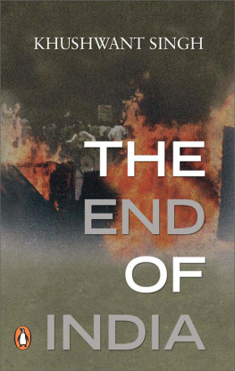 Khushwant Singh The End of India