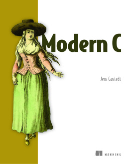 Jens Gustedt Modern C