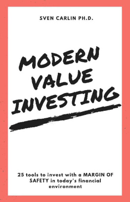 Sven Carlin - Modern Value Investing