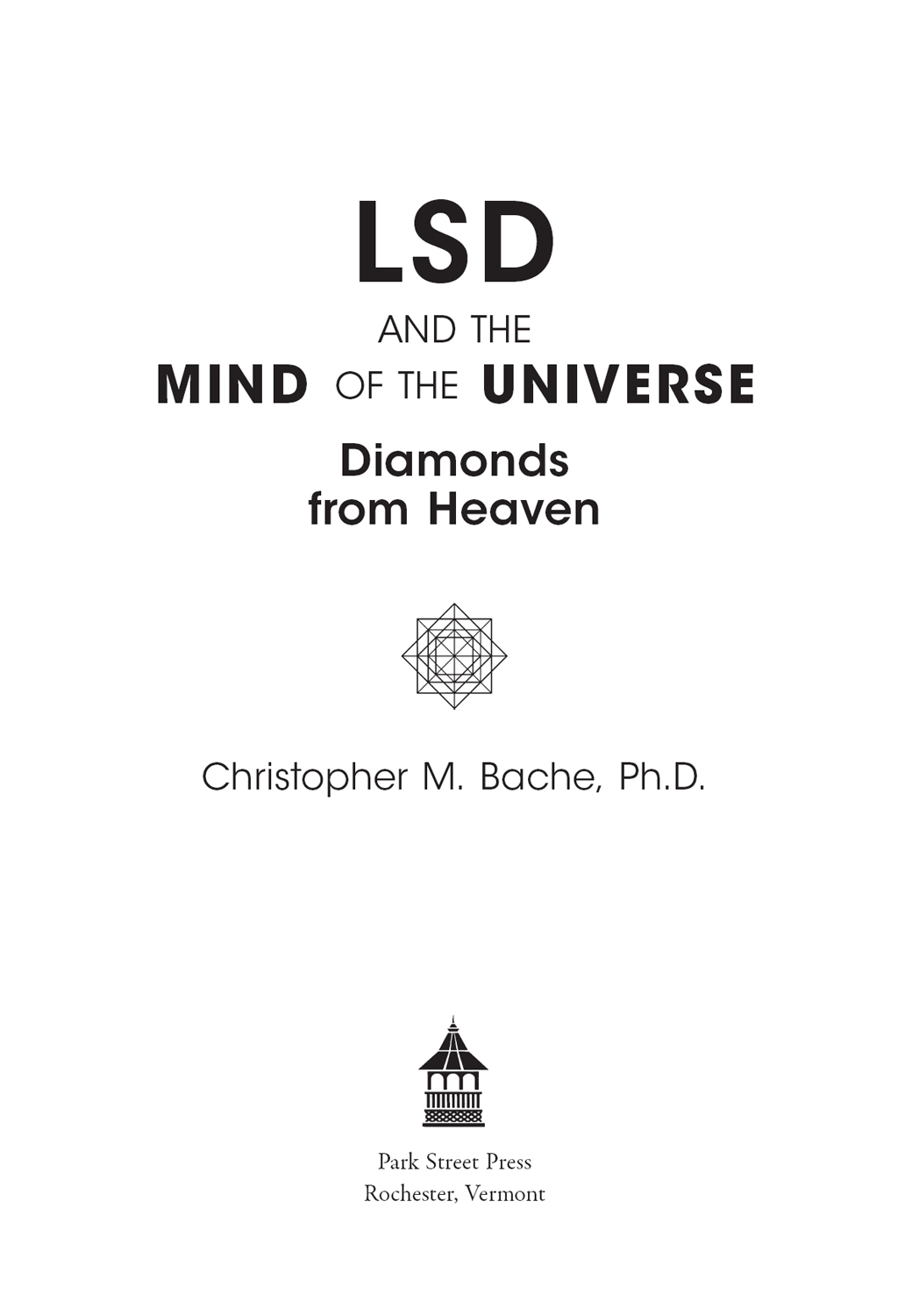 This book is dedicated to Stanislav Grof and Christina Hardy Without - photo 2