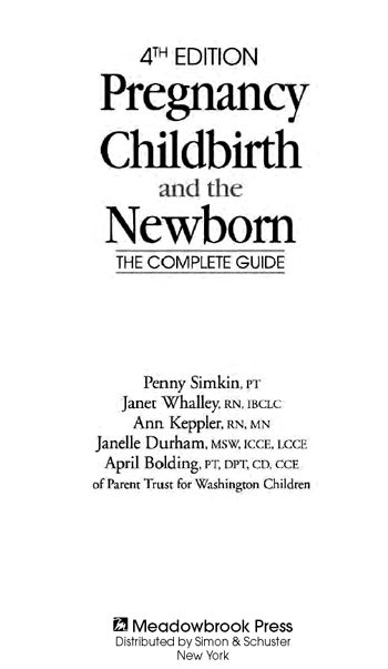 Library of Congress Cataloging-in-Publication Data Pregnancy childbirth and - photo 2