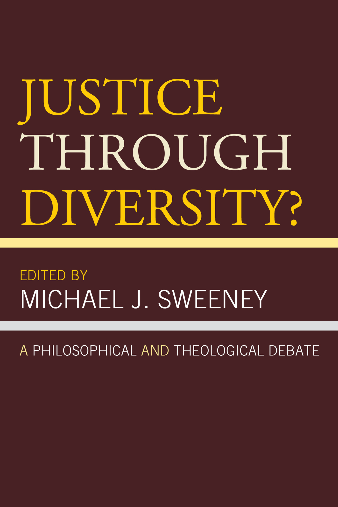 Introduction Michael J Sweeney Xavier University Justice through Diversity as - photo 2