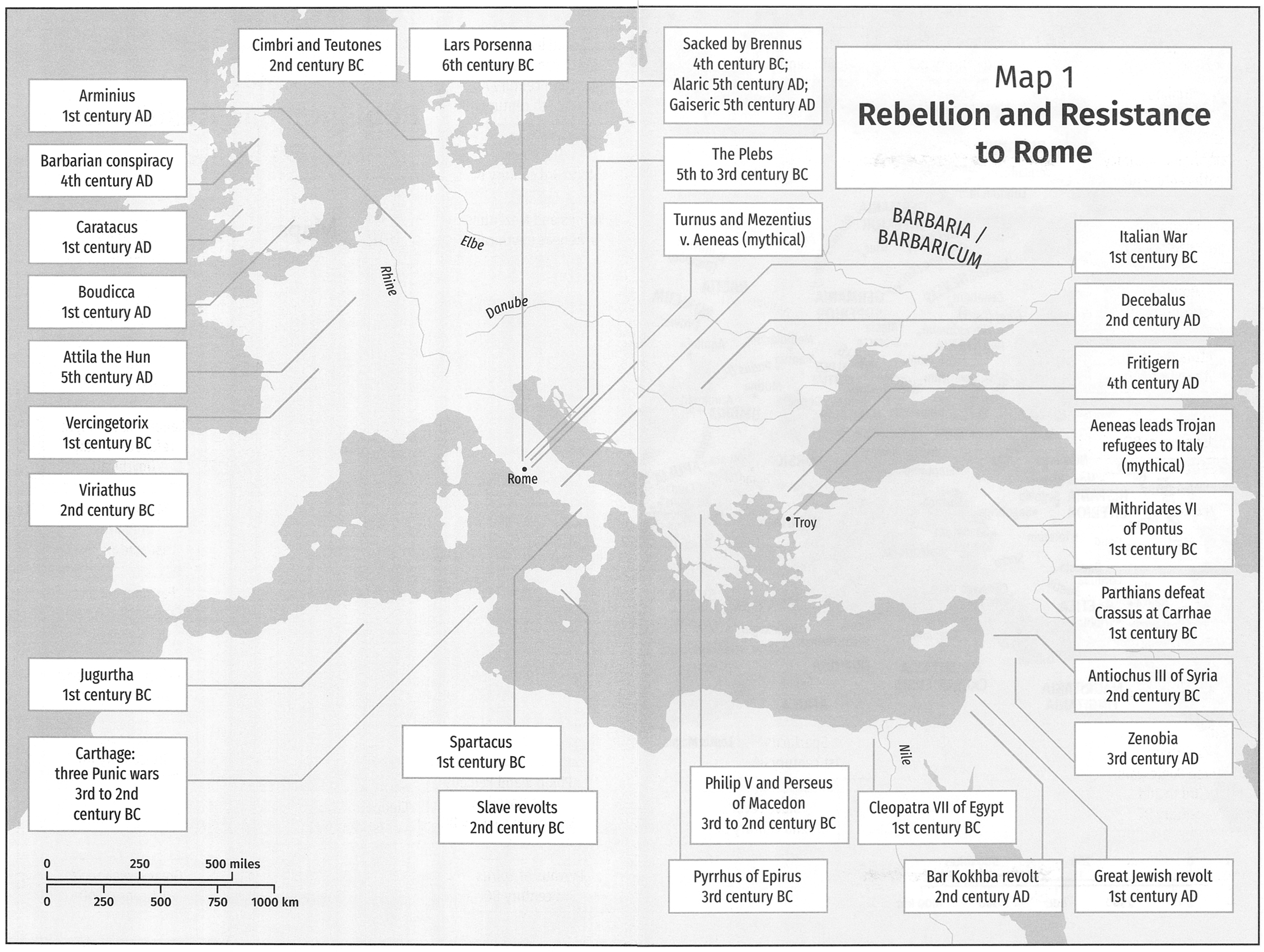 The Enemies of Rome The Barbarian Rebellion Against the Roman Empire - photo 3