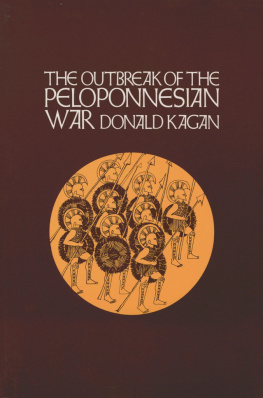 Kagan The Outbreak of the Peloponnesian War.
