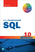 Ben Forta - SQL in 10 Minutes a Day, Sams Teach Yourself