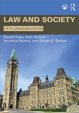 Steven Vago - Law and Society