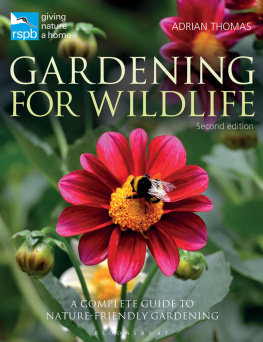 Thomas RSPB Gardening for Wildlife: New edition