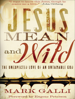 Mark Galli - Jesus Mean and Wild: The Unexpected Love of an Untamable God