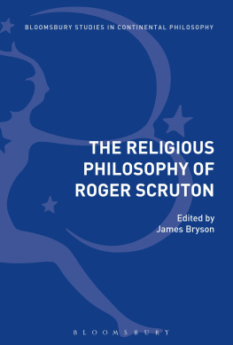 Bryson James - The religious philosophy of Roger Scruton