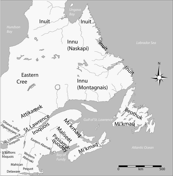 Map 2 Indigenous territories in northeastern North America Map Peter Ramsden - photo 5