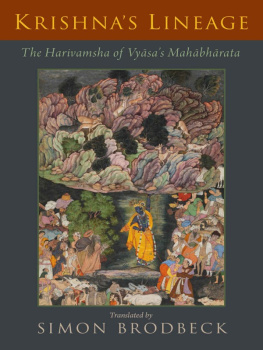 Simon Brodbeck - Krishna’s Lineage: The Harivamsha of Vyasa’s Mahabharata