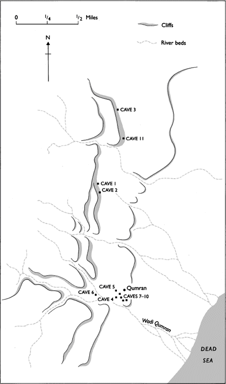 Map 2 The Caves of Qumran Has the greatly increased source material - photo 4