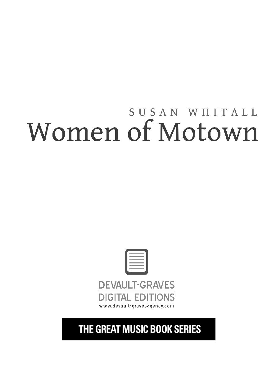 DEVAULT-GRAVES DIGITAL EDITIONS An imprint of The Devault-Graves Agency LLC - photo 1