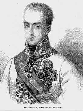 Ferdinand emperor of Austria from 1835 to 1848 Archduchess Sophie and her - photo 5