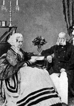 Archduke Francis Charles and Archduchess Sophie in their later years - photo 10