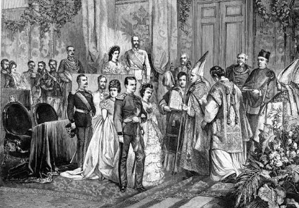 The wedding of Gisela and Leopold of Bavaria 20 April 1873 at Vienna - photo 21